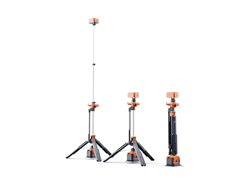 Mobile and portable lighting tower